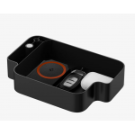 Spigen SGP Επιτραπέζια βάση Organizer για Apple Watch Band S340 με λειτουργία φόρτισης, 90° σύστημα περιστροφής & αποθηκευτικούς χώρους - ΜΑΥΡΟ - AMP07602